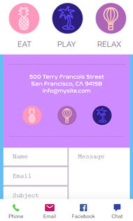Fake Airline Application Homepage 2