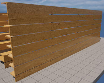 School Bleachers (Closed)