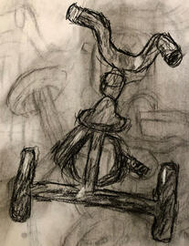 Trike Gesture Drawing